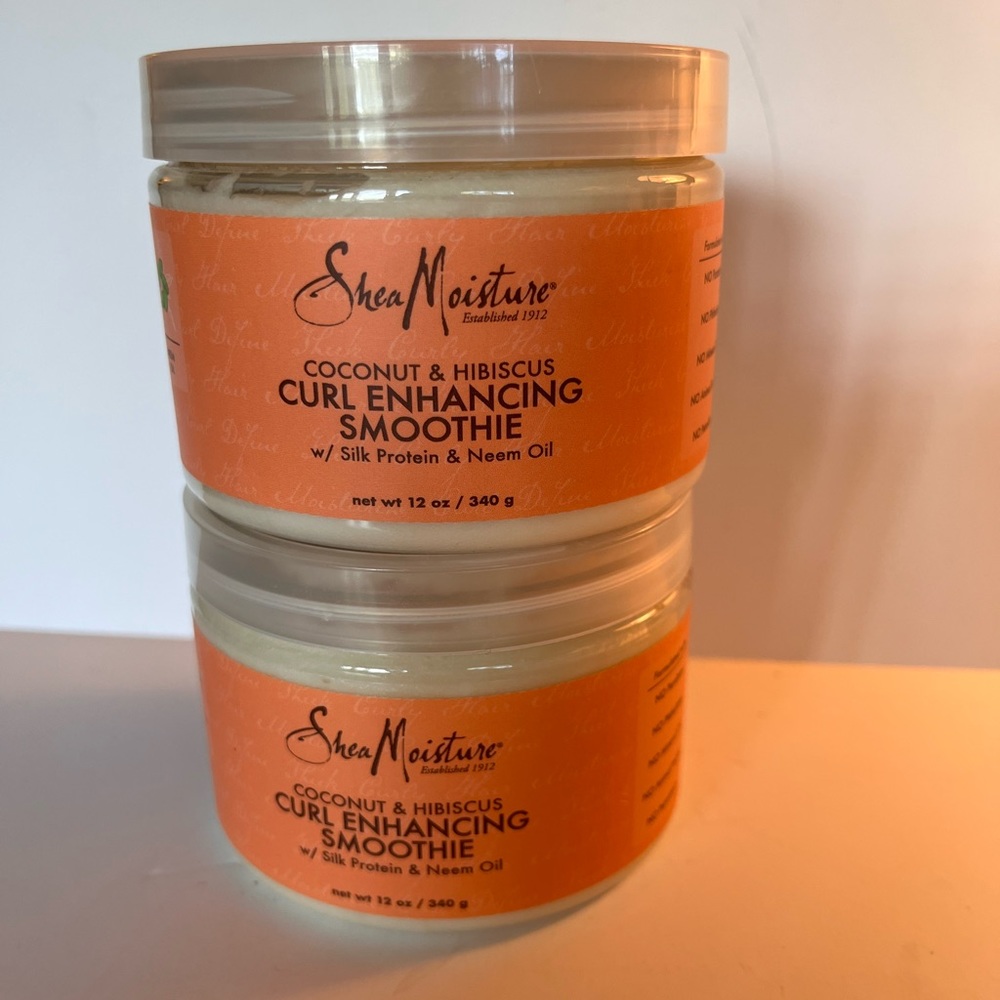 Two Shea Moisture Curl Enhancing Smoothie
